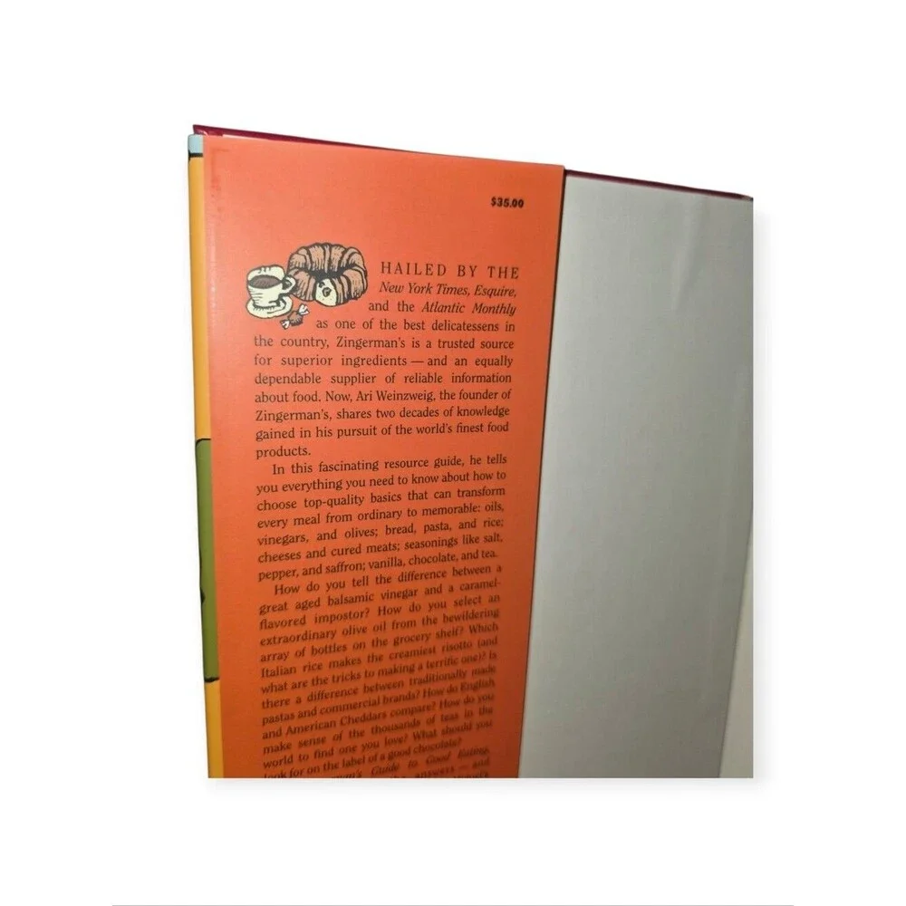 Zingerman's Guide To Good Eating Hardcover Cookbook